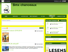 Tablet Screenshot of bmxchanceaux.com